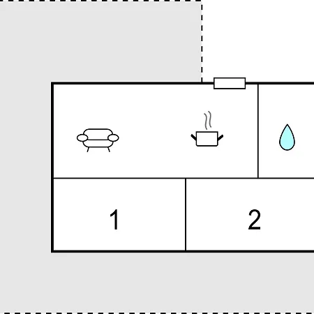 2 Bedroom Cozy In Apartment